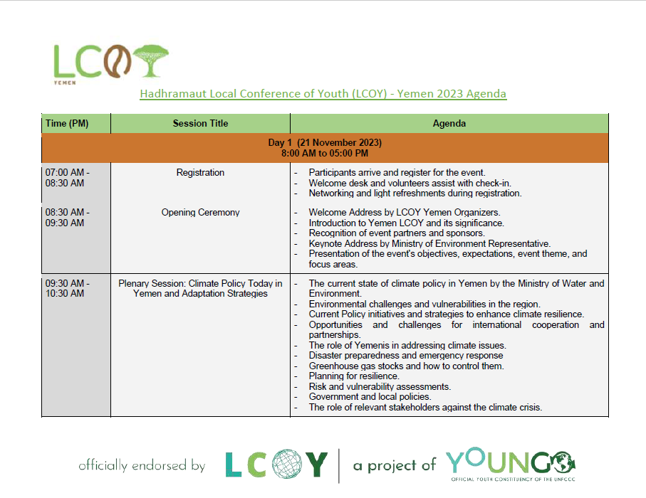 Blurred Agenda Image